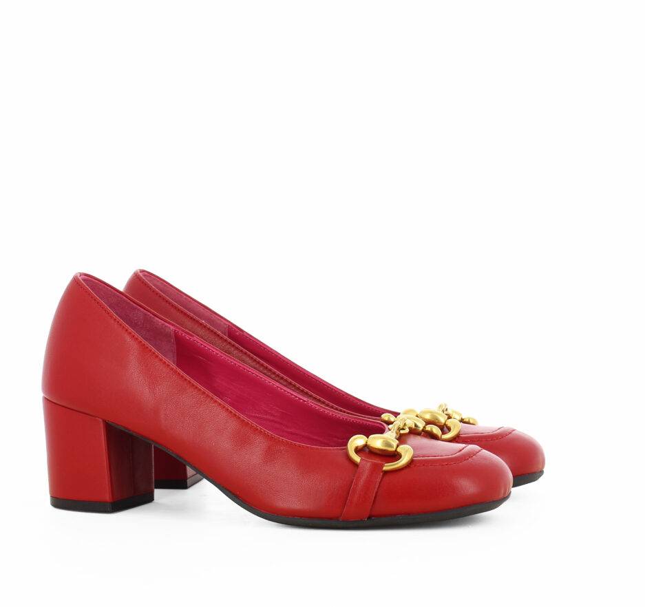 Le Babe DECOLLETE’ IN NAPPA ROSSA Offerte