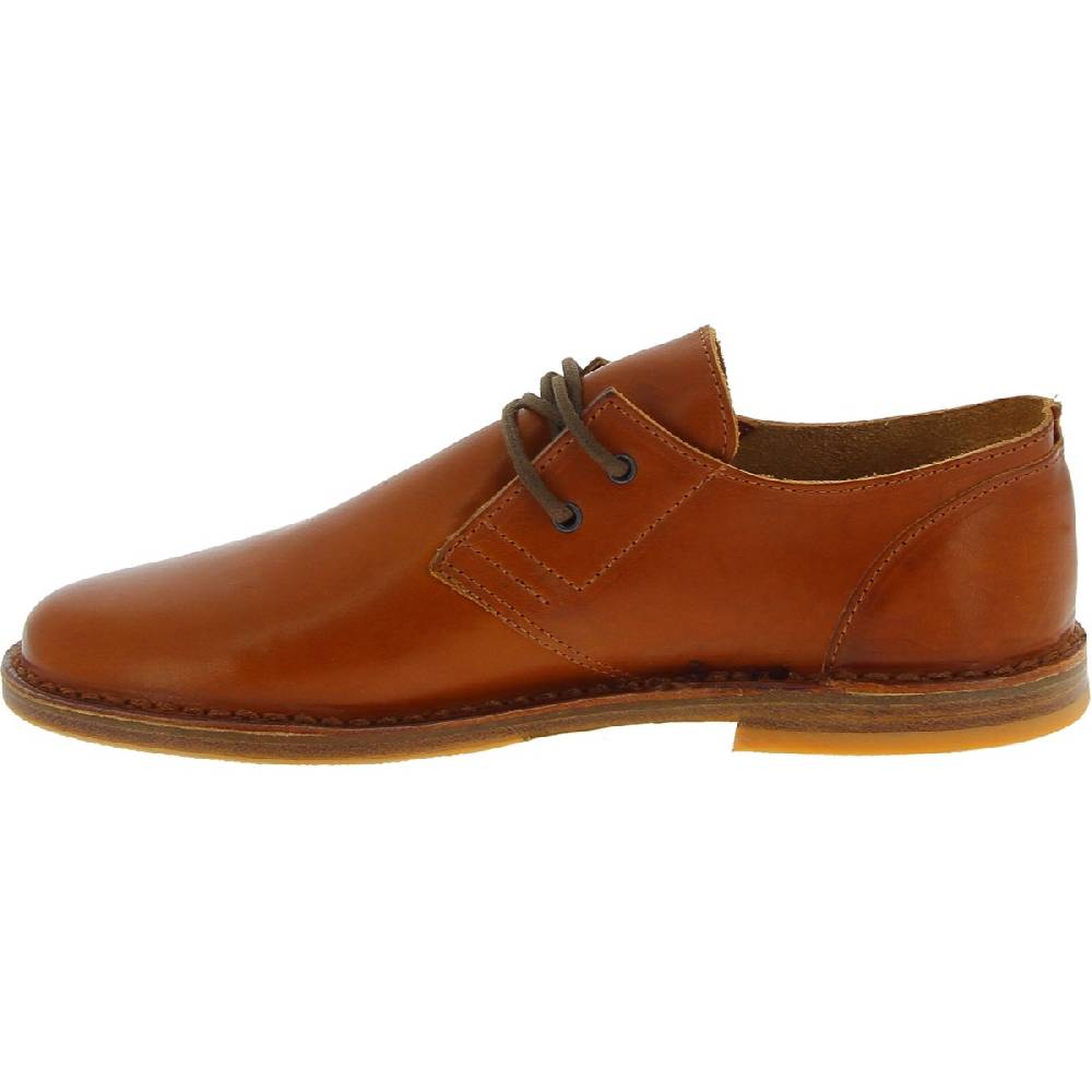 Lartigiano Del Cuoio Scarpe basse da donna in pelle marrone fatte a mano in Italia Latest stili