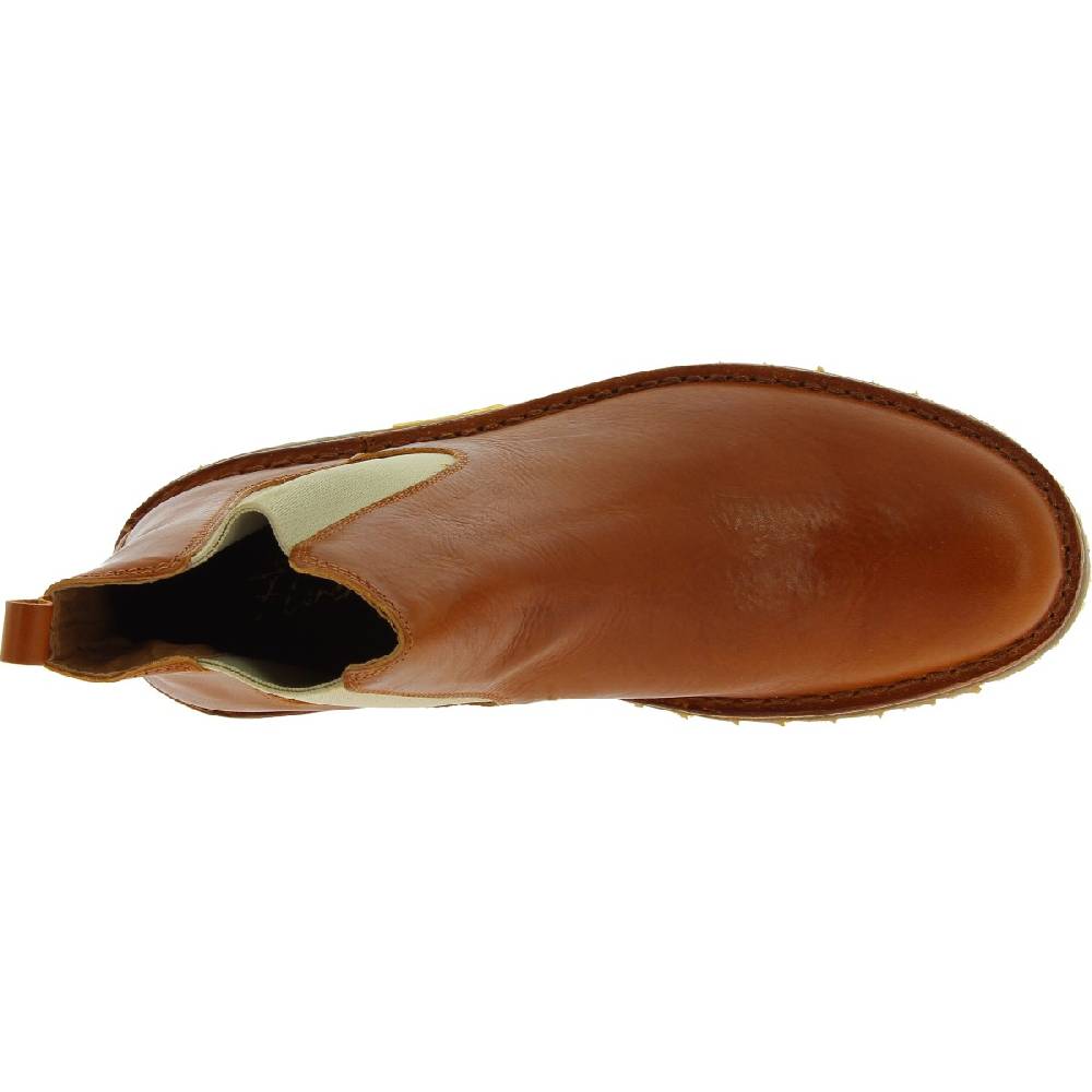 Lartigiano Del Cuoio Stivaletto beatles in pelle marrone e suola Vibram Offerte