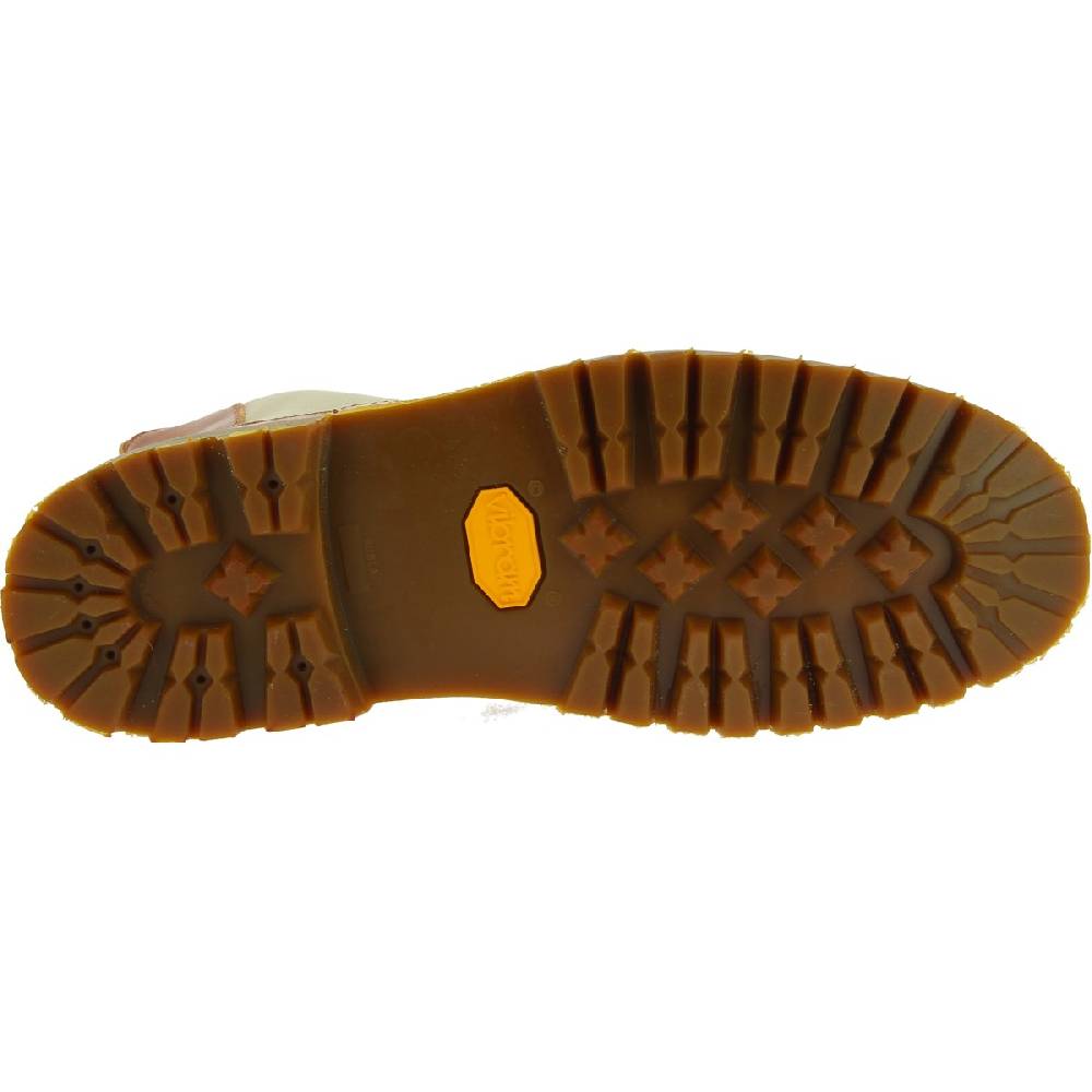 Lartigiano Del Cuoio Stivaletto beatles in pelle marrone e suola Vibram Offerte