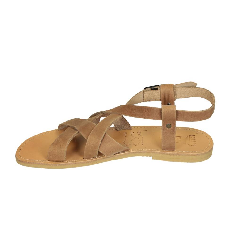 Lartigiano Del Cuoio Sandali infradito da uomo in pelle nabuk nude fatti a mano Fino al 55% di sconto