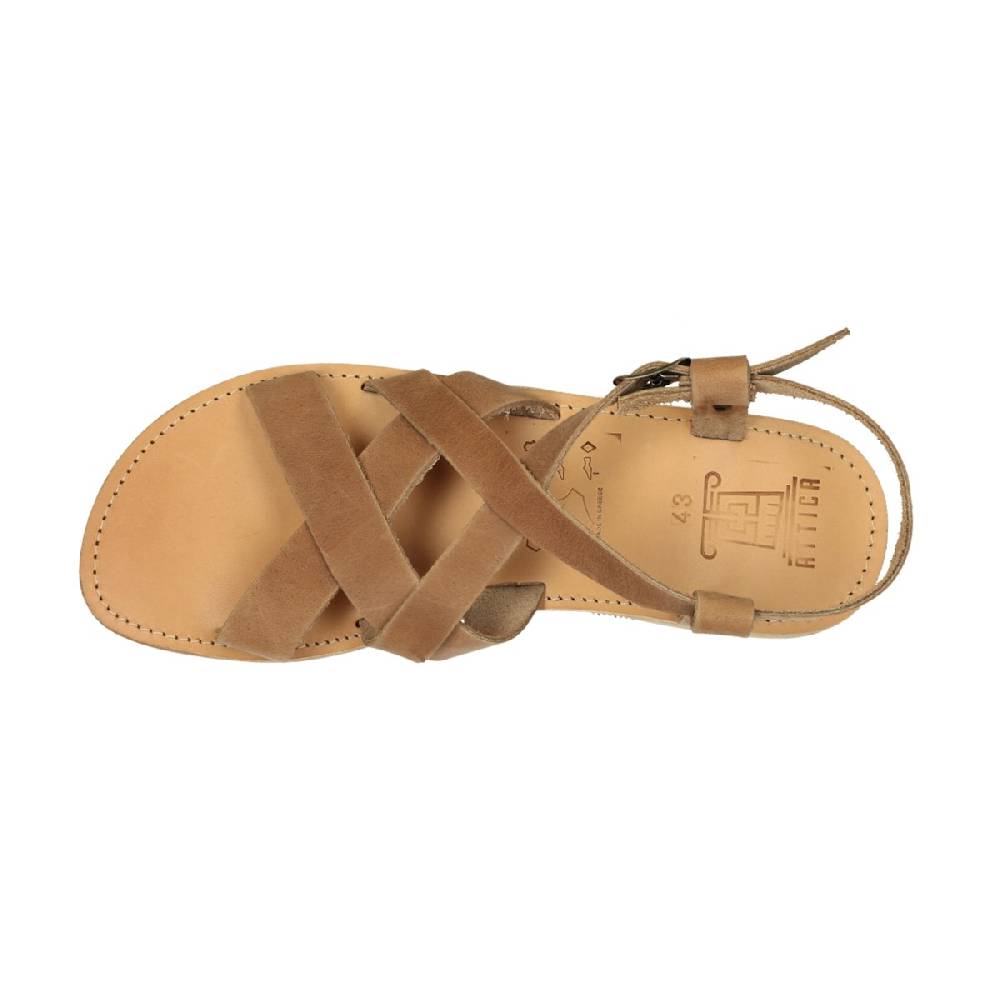 Lartigiano Del Cuoio Sandali infradito da uomo in pelle nabuk nude fatti a mano Fino al 55% di sconto