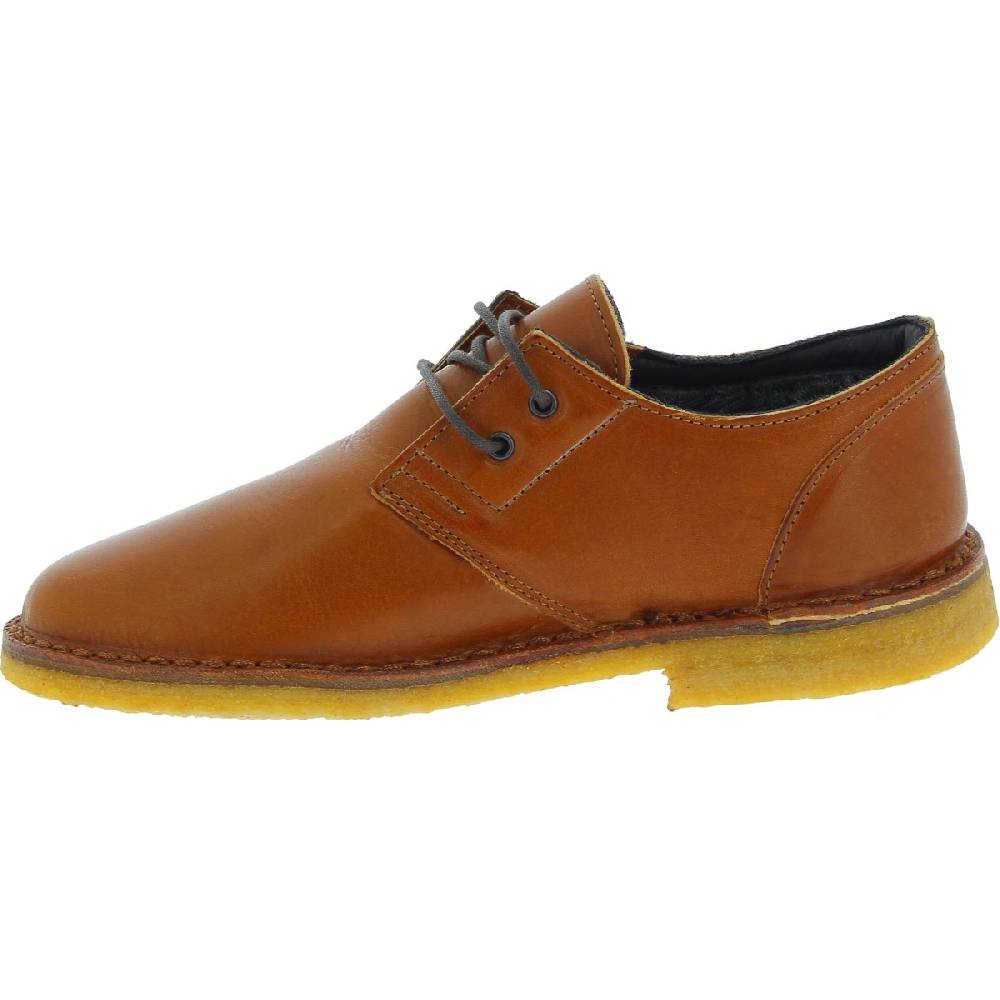 Lartigiano Del Cuoio Scarpe basse da donna in pelle marrone fodera invernale Black Friday Prezzi