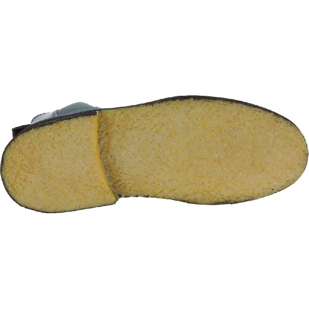 Lartigiano Del Cuoio Stivaletti chelsea donna in pelle nera e suola in para artigianali Qualità