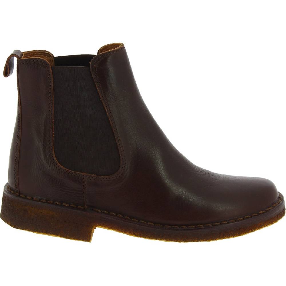 Lartigiano Del Cuoio Stivaletti chelsea donna in pelle testa di moro e suola in para artigianali Promozione