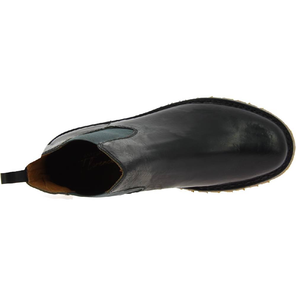 Lartigiano Del Cuoio Stivaletto beatles uomo in pelle nera e suola Vibram Pezzi Unici