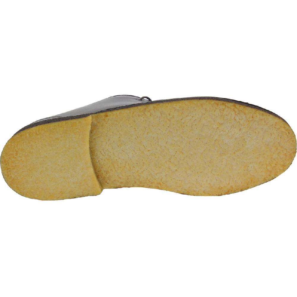 Lartigiano Del Cuoio Polacchine da uomo in pelle marrone scuro con fodera invernale Acquista Ora