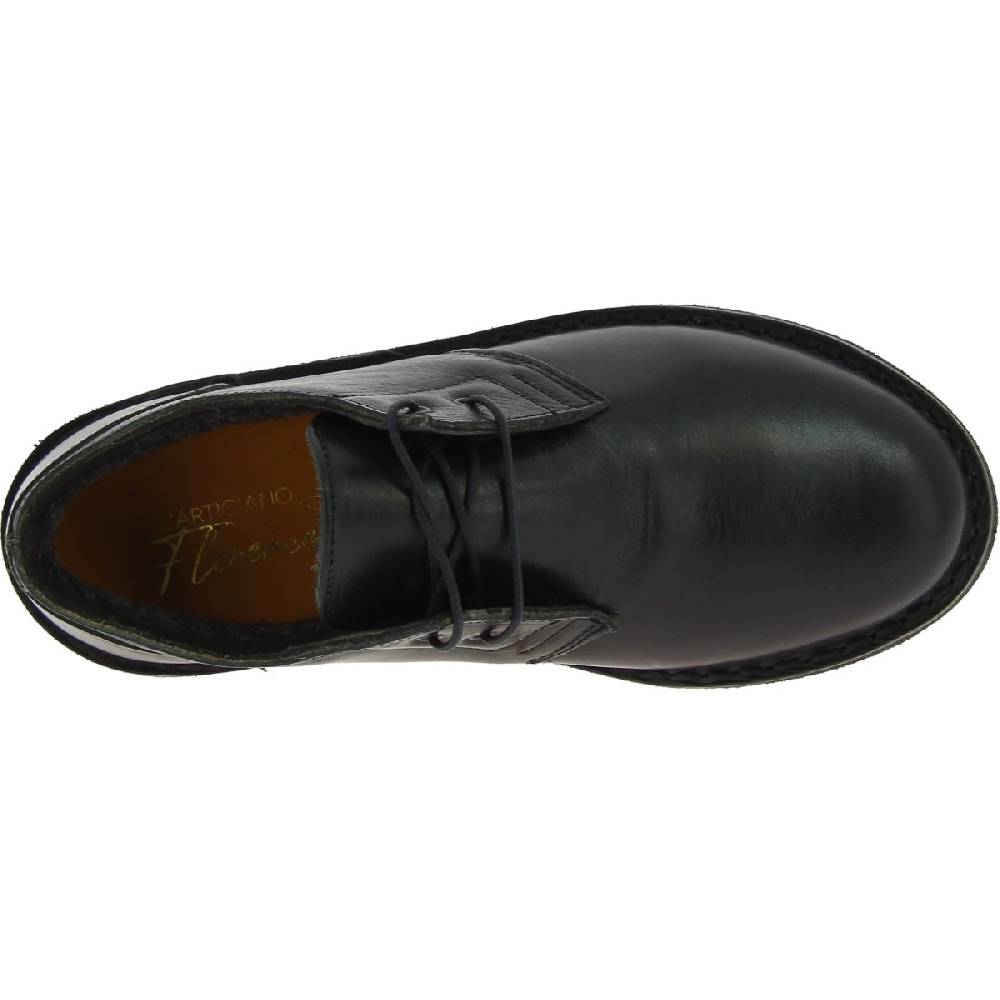 Lartigiano Del Cuoio Scarpe basse da donna in pelle nera con fodera invernale I Più Venduti