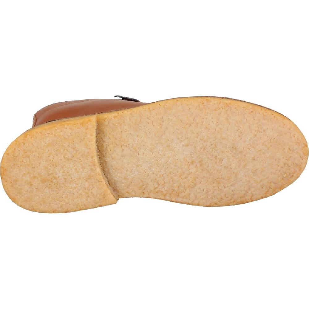 Lartigiano Del Cuoio Stivaletti da uomo in pelle color cuoio con fodera invernale Grande vendita