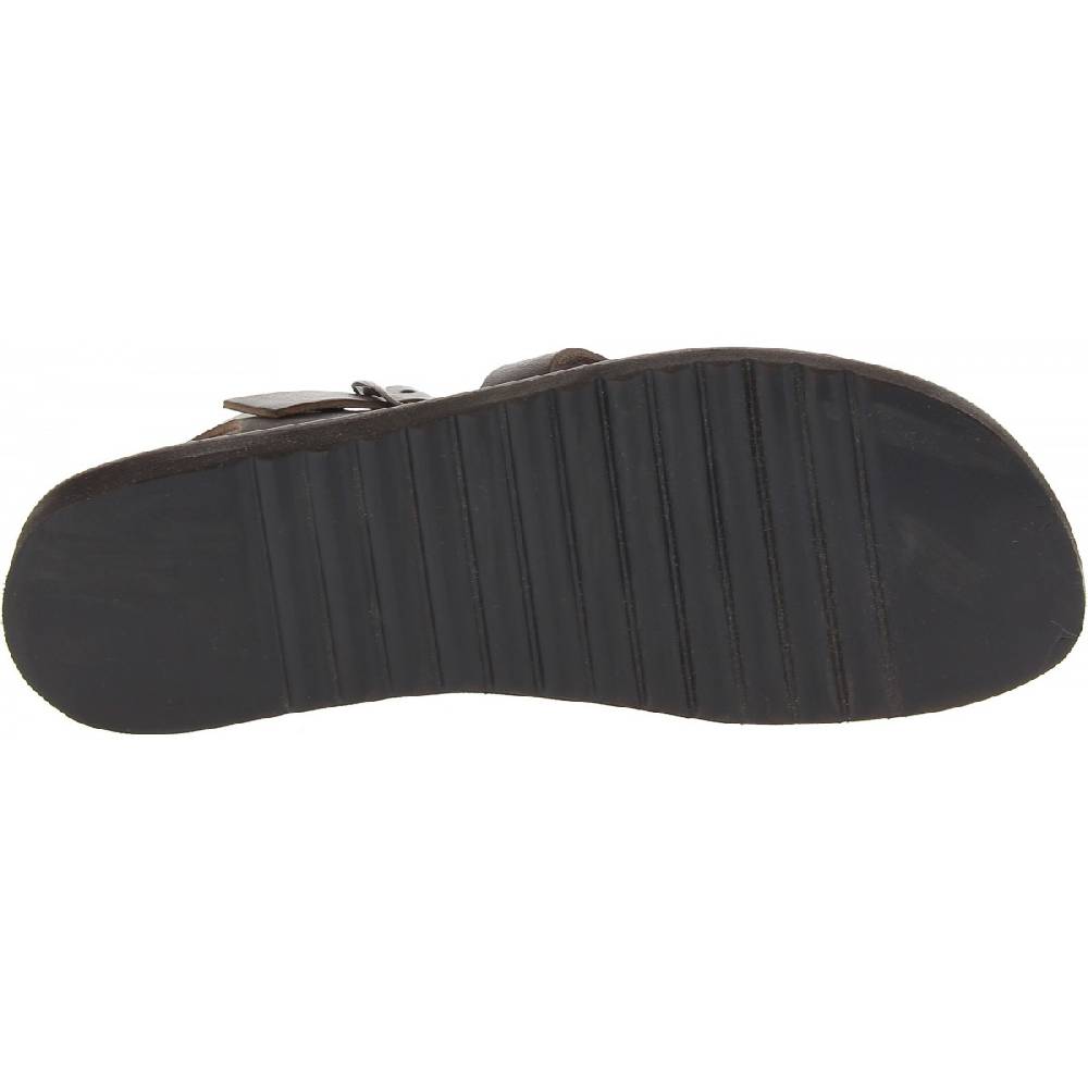 Lartigiano Del Cuoio Sandali frate uomo fatti a mano in pelle color testa di moro Offerte speciali