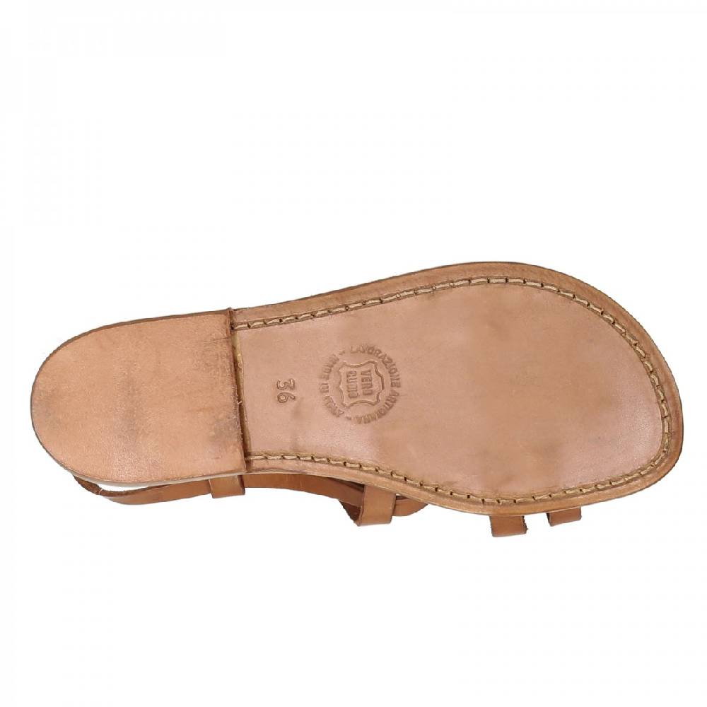 Lartigiano Del Cuoio Sandali donna in cuoio fatti a mano Comprane uno, ottenene uno gratis