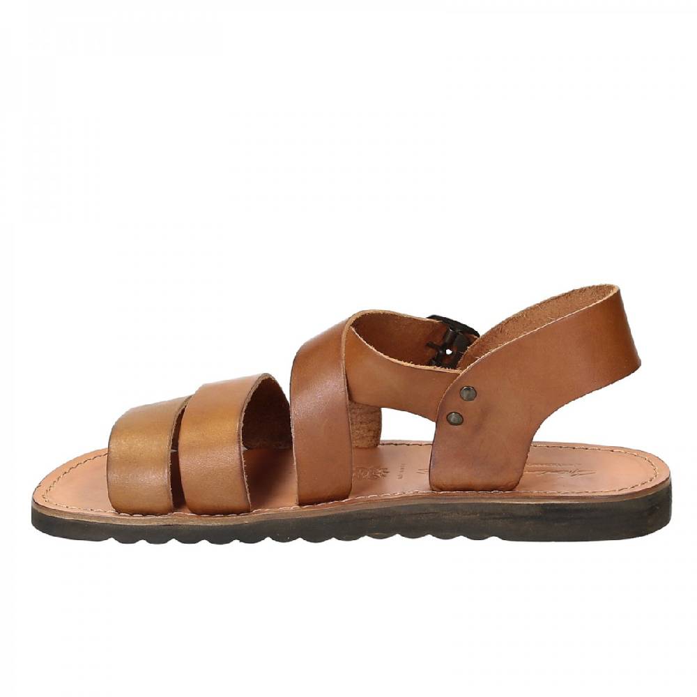 Lartigiano Del Cuoio Sandali in cuoio da uomo fatti a mano in pelle Fino al 50% di sconto