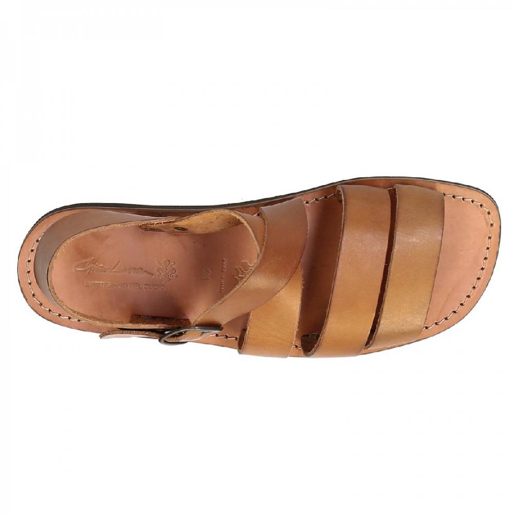 Lartigiano Del Cuoio Sandali in cuoio da uomo fatti a mano in pelle Fino al 50% di sconto