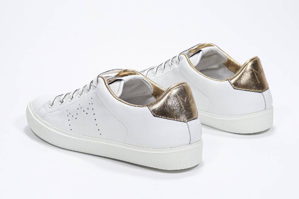 Leather Crown LC06 | Oro & Bianche - Basse - Donna Negozi Online