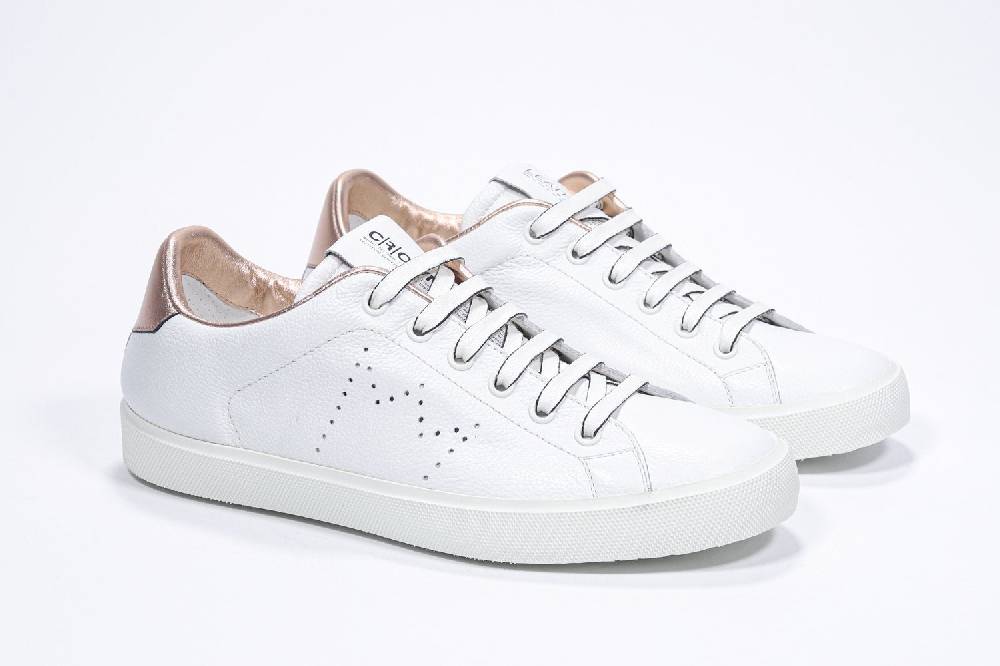 Leather Crown LC06 | Rame & Bianche - Basse - Donna Acquista Ora