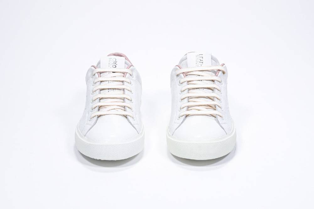 Leather Crown LC06 | Rosa & Bianche - Basse - Donna Limitato a 3 giorni