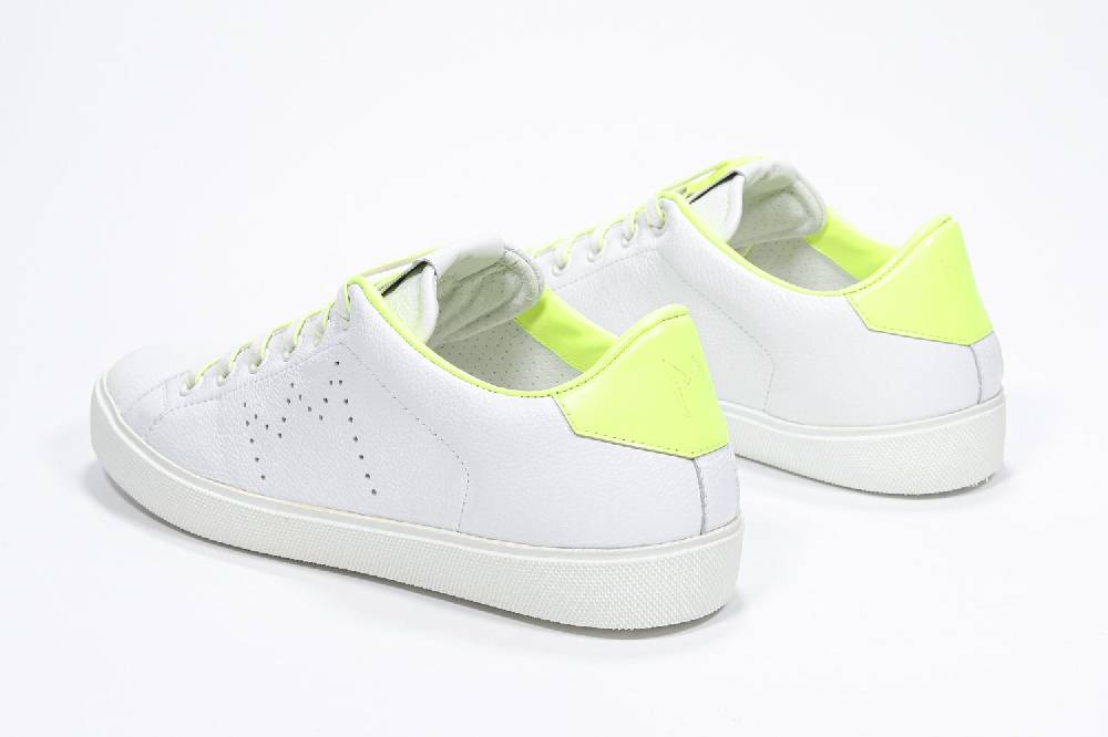 Leather Crown LC06 | Neon & Bianche - Basse - Donna Affare Del Giorno
