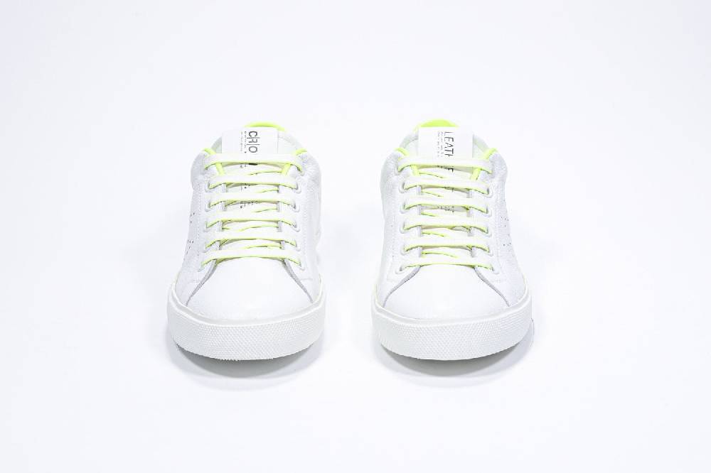 Leather Crown LC06 | Neon & Bianche - Basse - Donna Affare Del Giorno