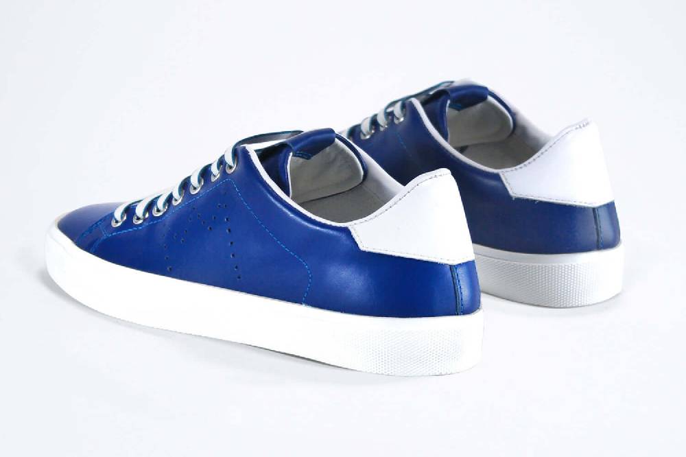 Leather Crown LC06 | Denim e bianco - BASSE - Donna Novità