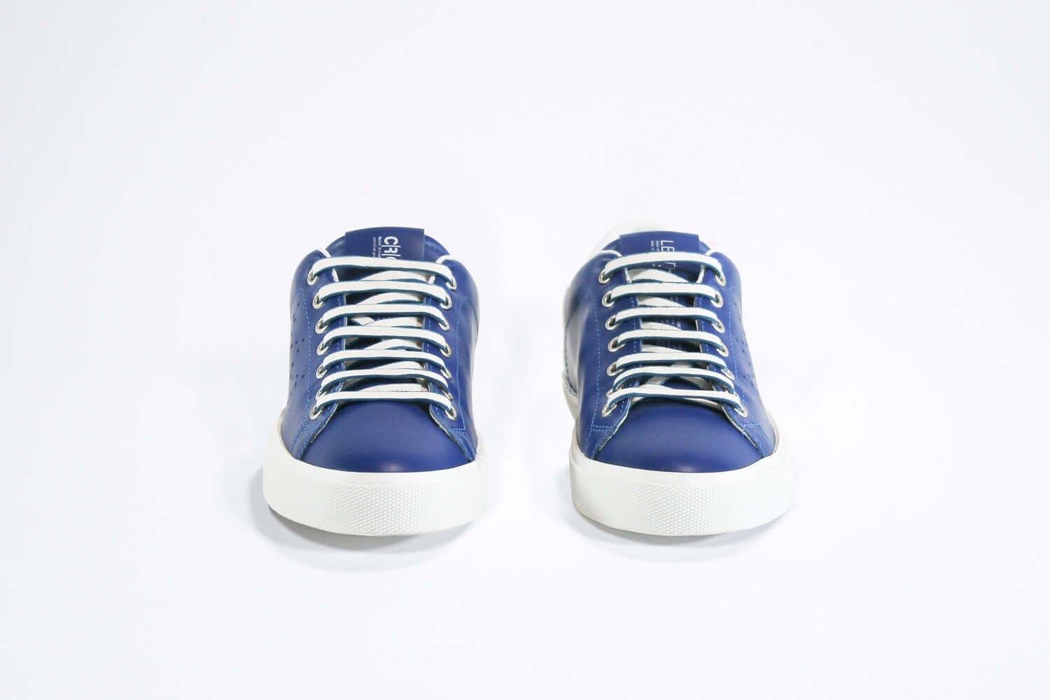 Leather Crown LC06 | Denim e bianco - BASSE - Donna Novità