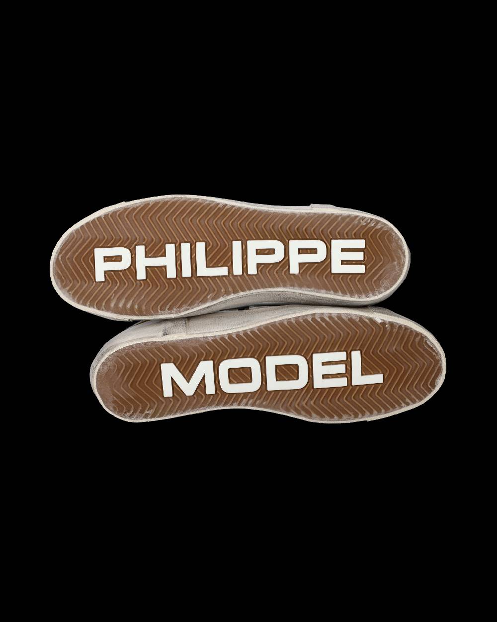 Philippe Model Sneaker basse Paris uomo - bianco e senape 50% di sconto per tempo limitato