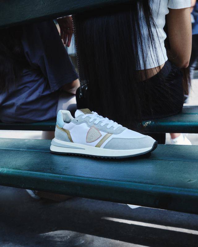 Philippe Model Sneaker basse Tropez 2.1 donna - bianco e azzurro Vendite Flash