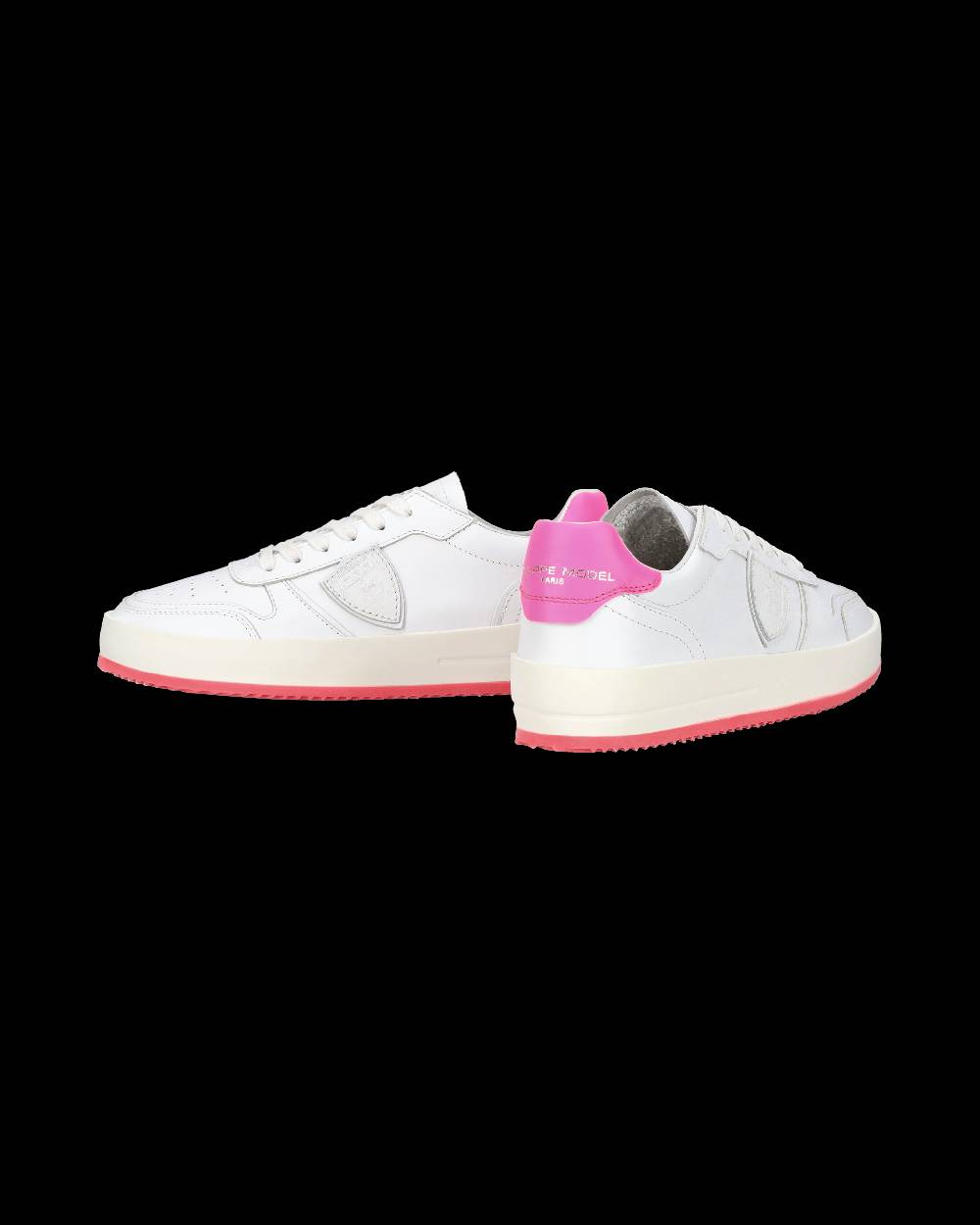 Philippe Model Sneaker bassa Nice donna - bianco e fucsia In vendita