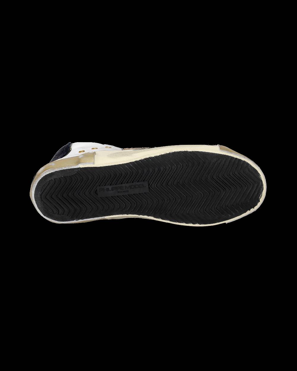Philippe Model Sneaker high Paris donna - bianco e oro Sconti questo mese