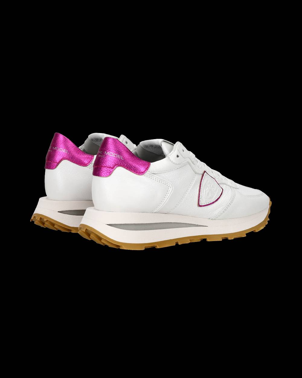 Philippe Model Sneaker basse Tropez Haute donna - bianco e fucsia 2025