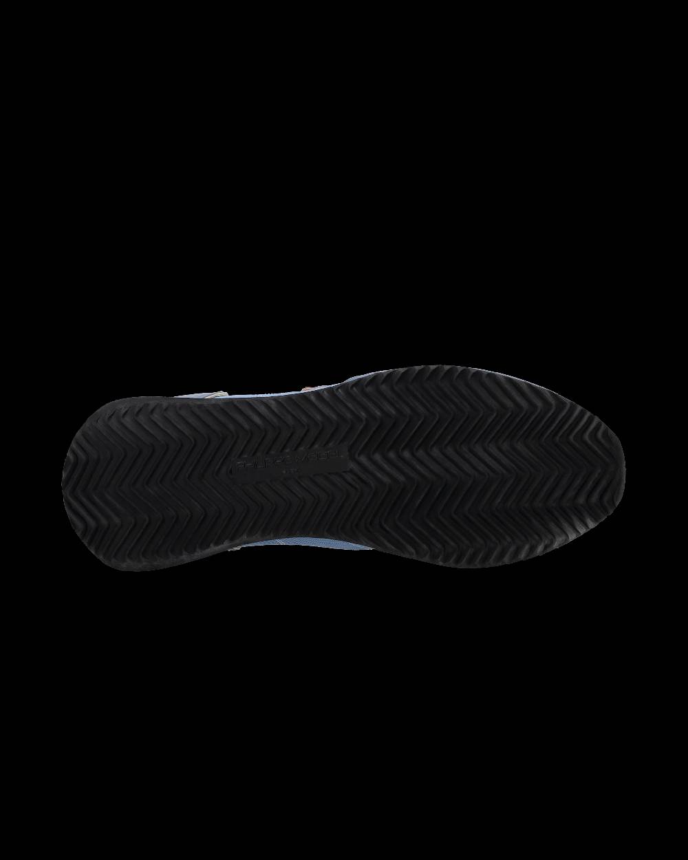 Philippe Model Sneaker casual Trpx da uomo in nylon e pelle Nabuk - Azzurro Soddisfazione Garantita
