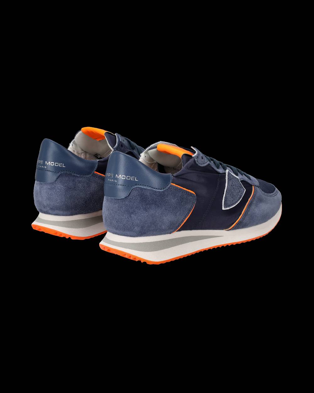 Philippe Model Sneakers Trpx da Uomo Blu e Arancioni in Tessuto Tecnico Negozi Online