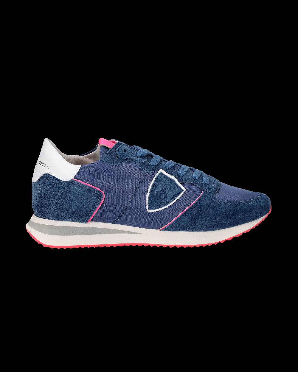 Philippe Model Sneakers Trpx da Donna Blu e Fucsia in Tessuto Tecnico Promozione Limitata