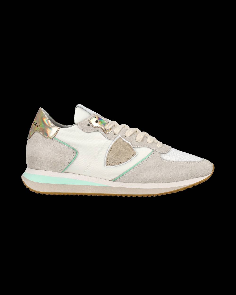 Philippe Model Sneaker bassa Trpx donna - bianco, acqua e oro Shopping Online