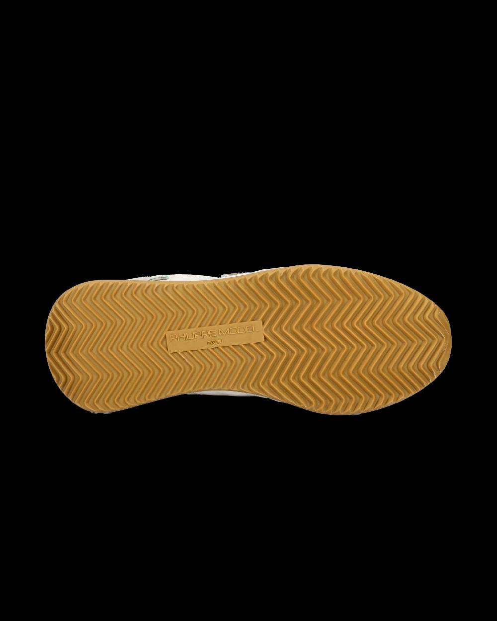Philippe Model Sneaker bassa Trpx donna - bianco, acqua e oro Shopping Online