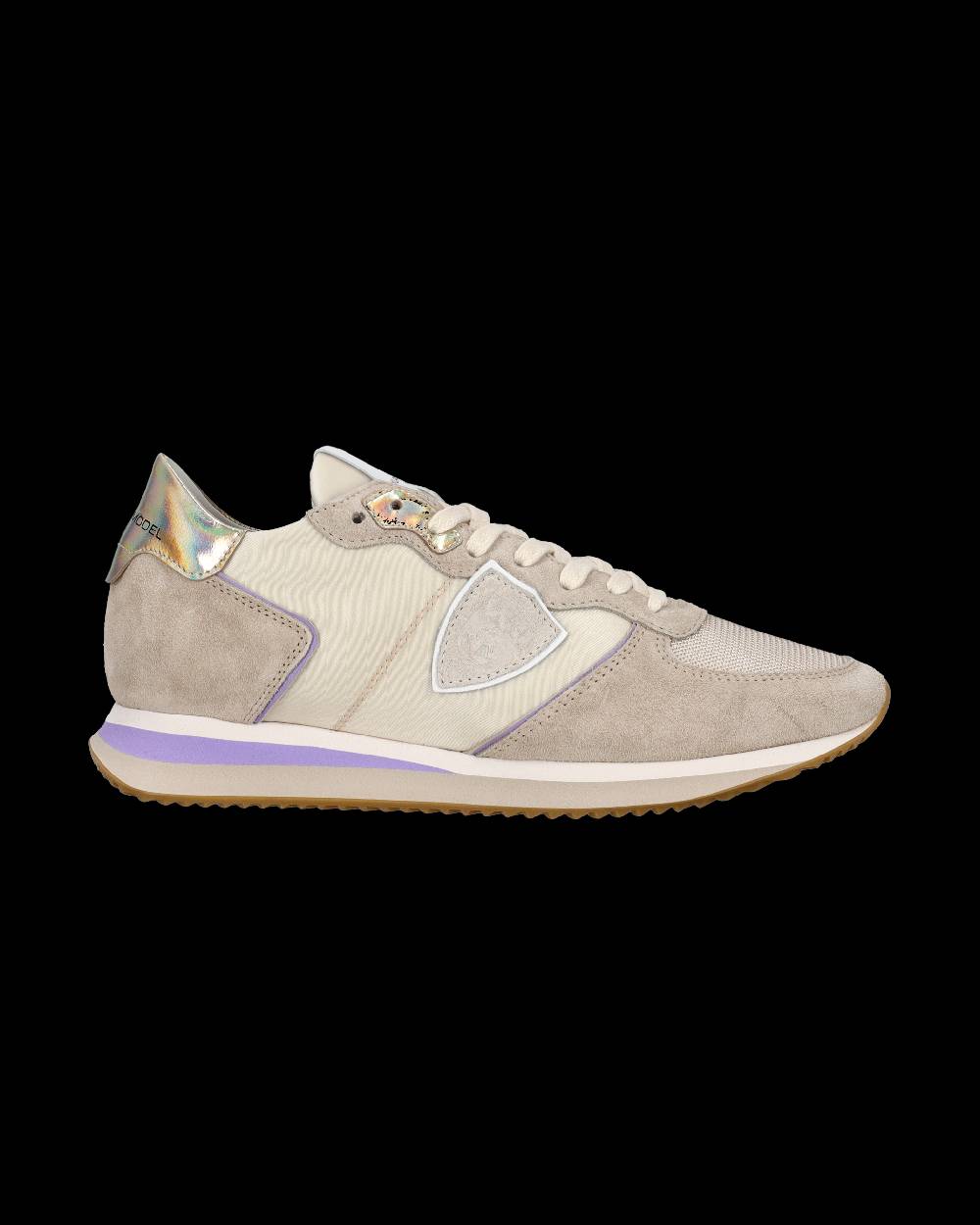 Philippe Model Sneaker bassa Trpx donna - beige e violetto Affare Del Giorno