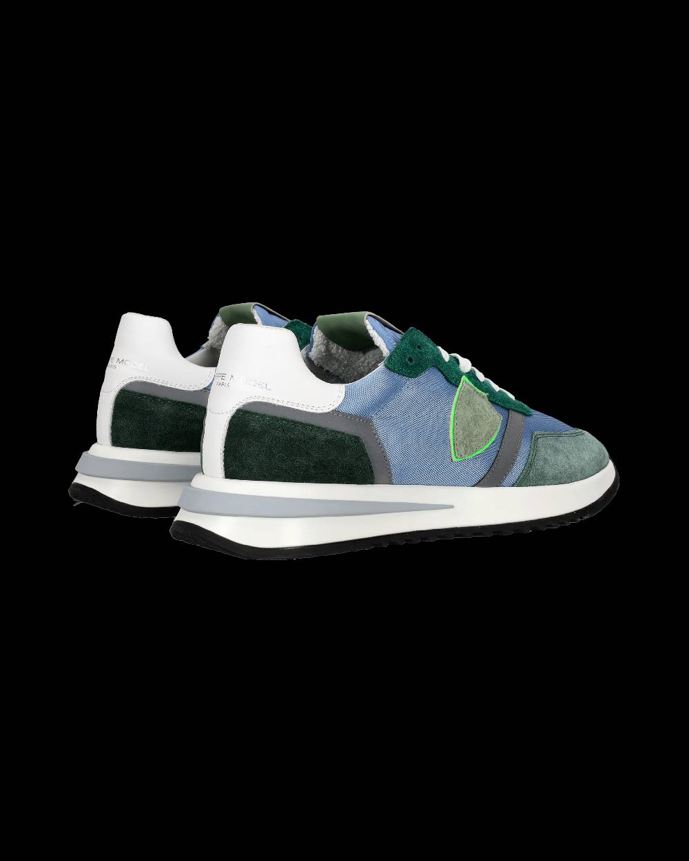 Philippe Model Sneaker bassa Tropez 2.1 uomo - verde e azzurro Convenienza