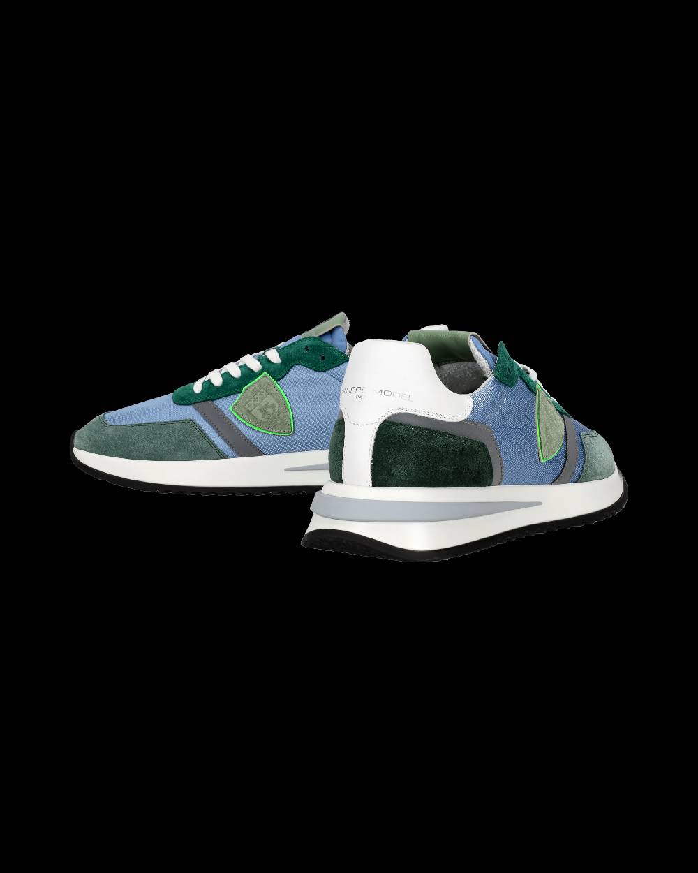 Philippe Model Sneaker bassa Tropez 2.1 uomo - verde e azzurro Convenienza