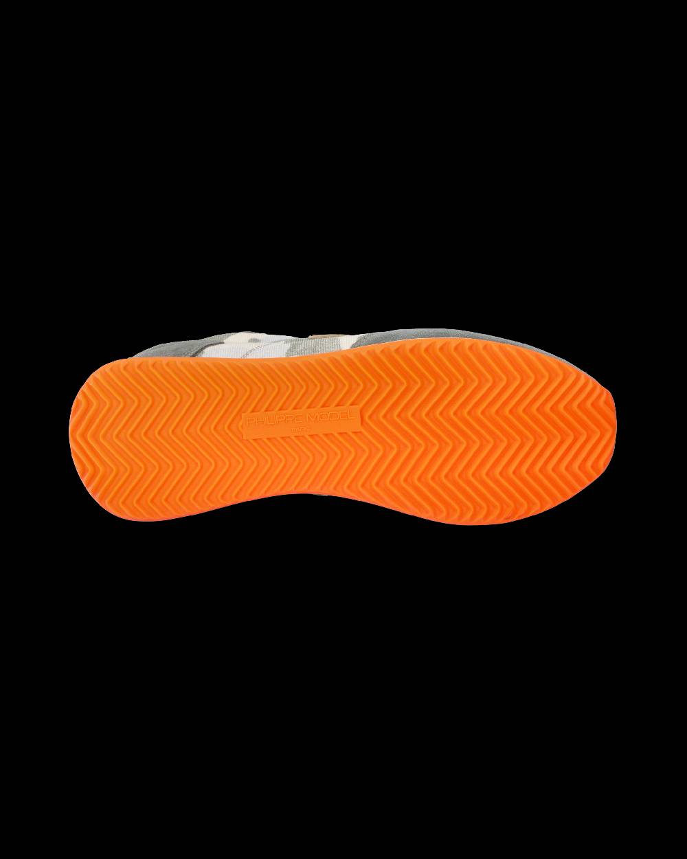 Philippe Model Sneakers Trpx da Uomo Verdi e Arancioni in Tessuto Tecnico Saldi