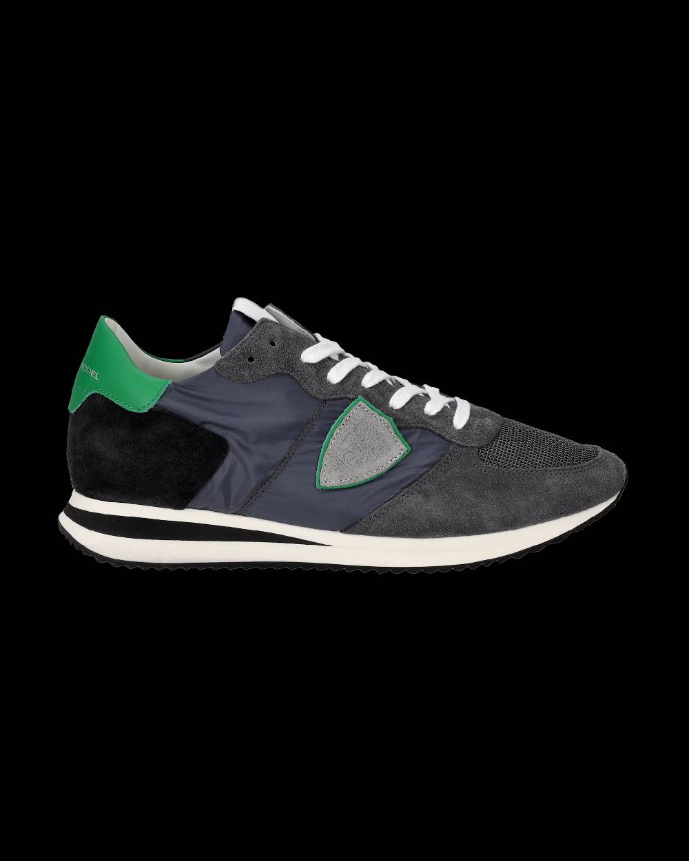 Philippe Model Sneakers Trpx da Uomo Grigie in Tessuto Tecnico Vendita Calda
