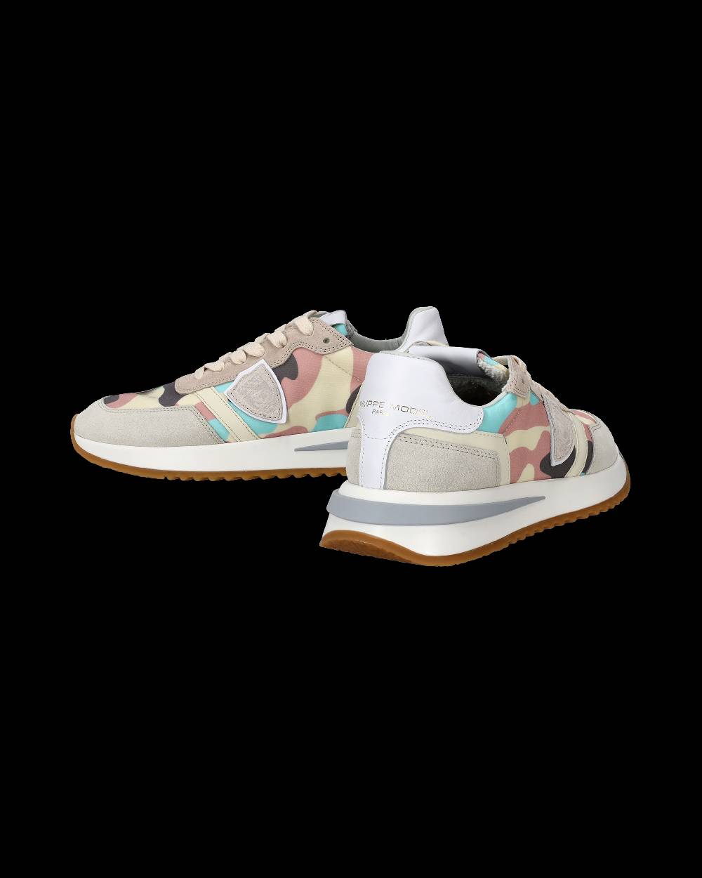 Philippe Model Sneakers Tropez 2.1 Bianche Donna in Tessuto Tecnico Vendita Economica