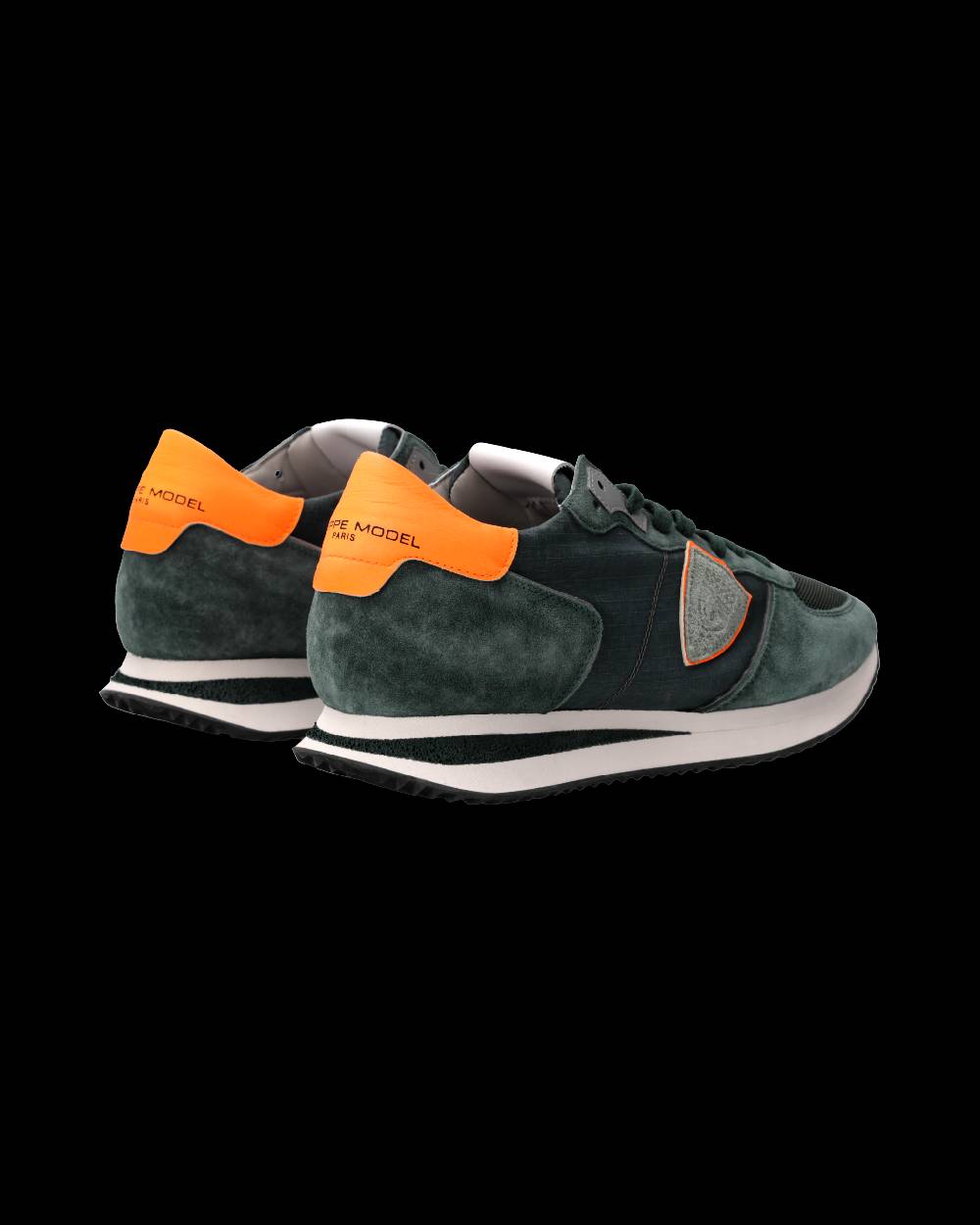 Philippe Model Sneaker Trpx Uomo, Verde e Arancione Spedizione gratuita
