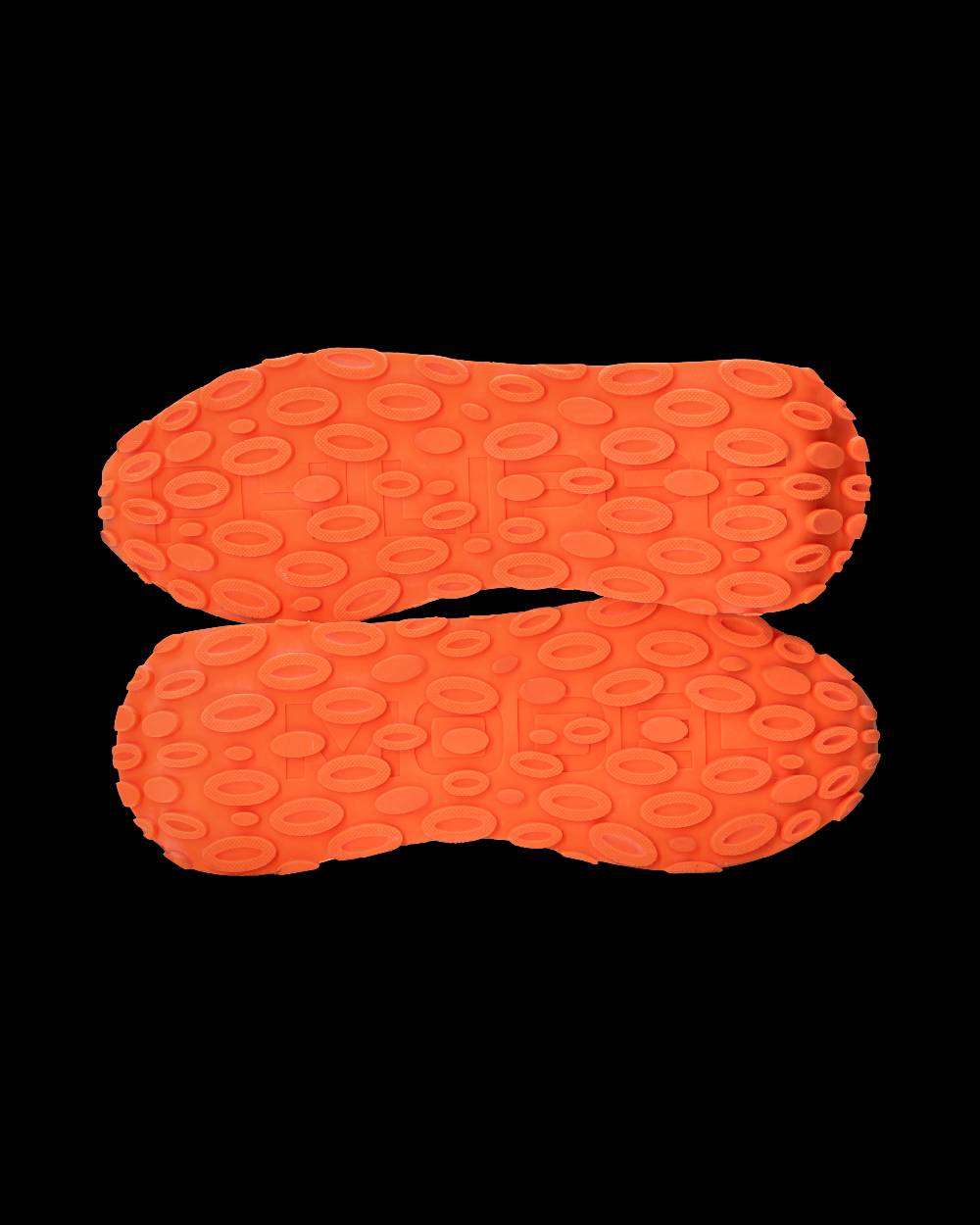 Philippe Model Sneaker Tropez Haute Uomo, Nero e Arancio Offerta speciale