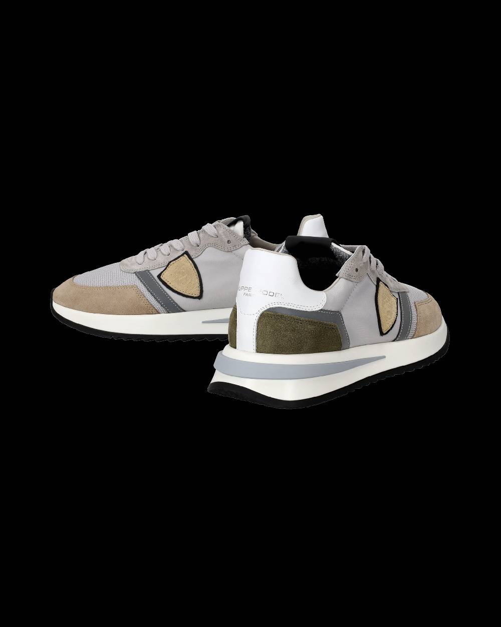 Philippe Model Sneakers Tropez 2.1 da Uomo Grigie in Tessuto Tecnico Comprare a buon mercato