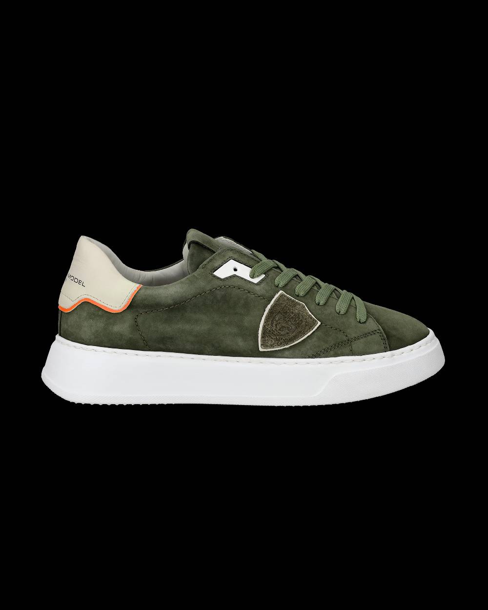 Philippe Model Sneaker basse Temple uomo - verde militare Vendite stagionali