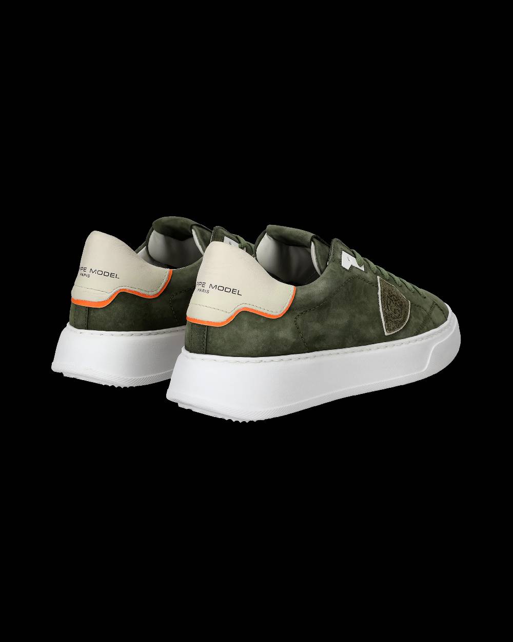 Philippe Model Sneaker basse Temple uomo - verde militare Vendite stagionali