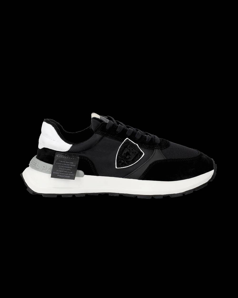 Philippe Model Sneaker running bassa Antibes uomo - nero Vendita calda