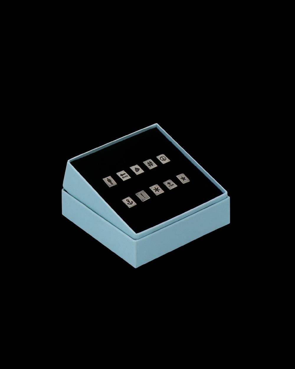 Philippe Model Cubi da Uomo Grigio in Metallo Offerte stagionali