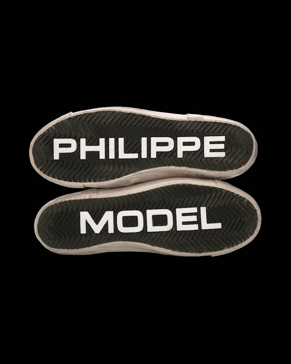 Philippe Model Sneaker Prsx Uomo, Bianco e Antracite Liquidazione