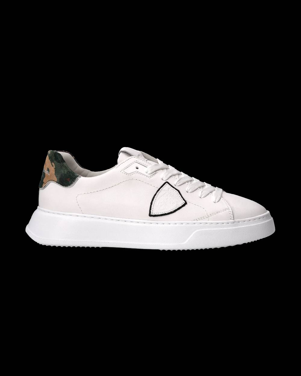 Philippe Model Sneaker Temple Uomo, Bianco e Nero Offerte giornaliere