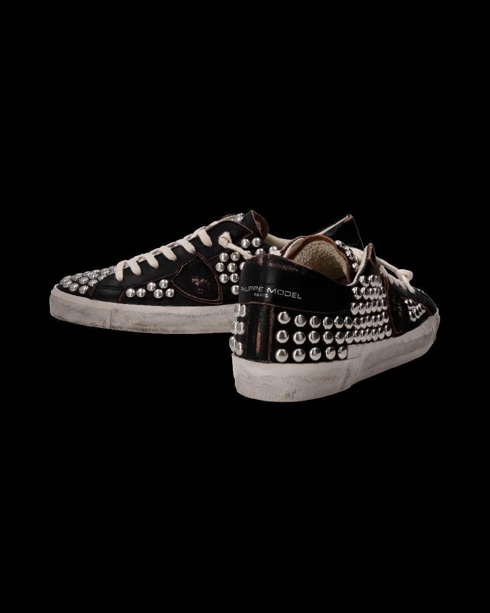 Philippe Model Sneaker Prsx Uomo, Nero Used Borchie Offerta settimanale
